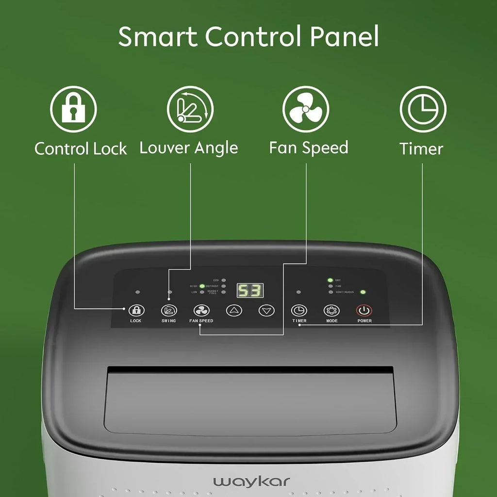 Waykar 2000 Sq Ft Dehumidifier for Home and Basements with Auto or Manual Drainage