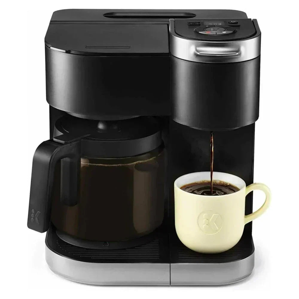 K-Duo Single Serve & Carafe Coffee Maker (Renewed)