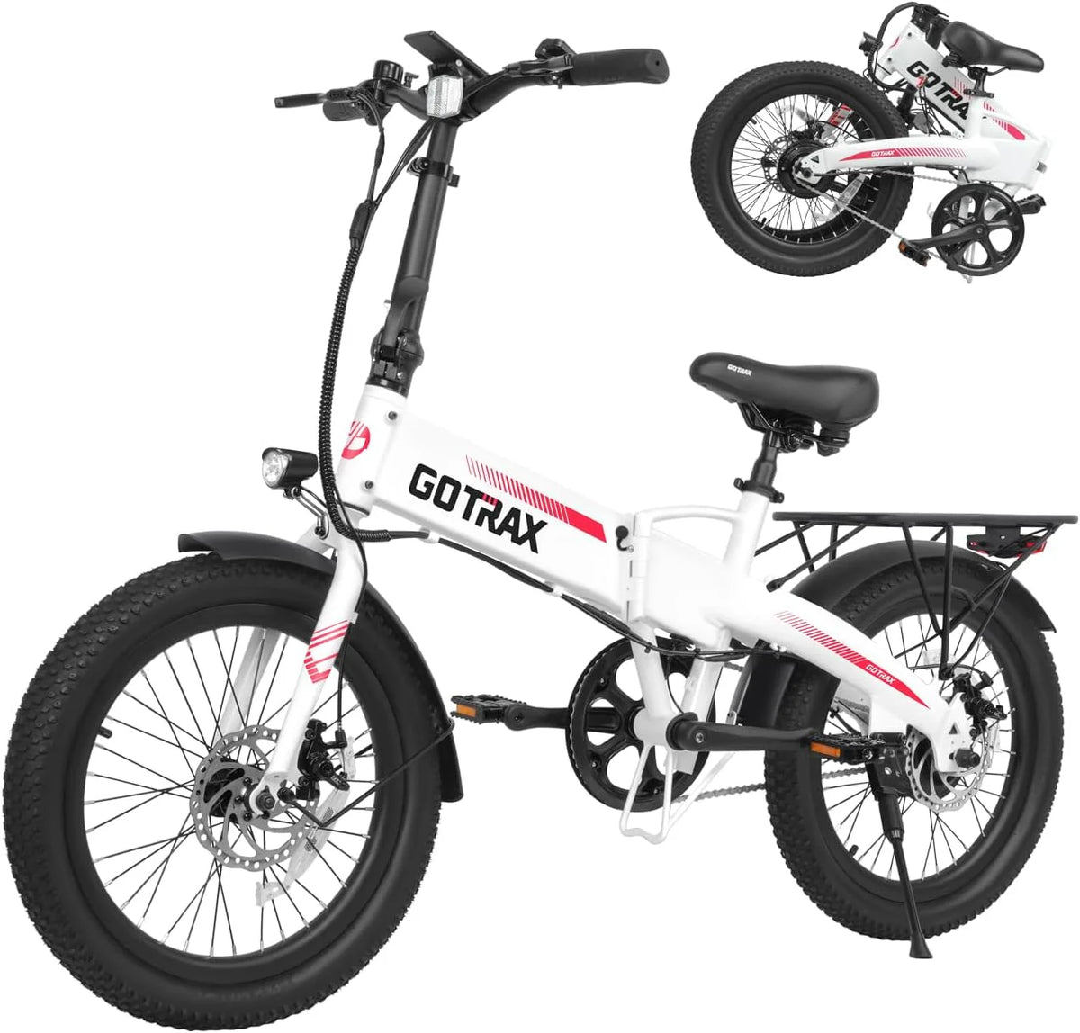 Gotrax 20 Folding Electric Bike  Adult Electric Bicycle