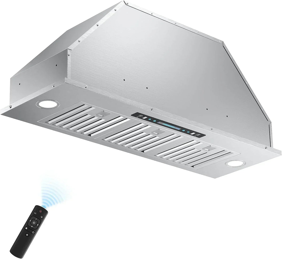 IKTCH 30 Built-in Plug-in Range Hood 900 CFM Stainless Steel Kitchen Range Hood