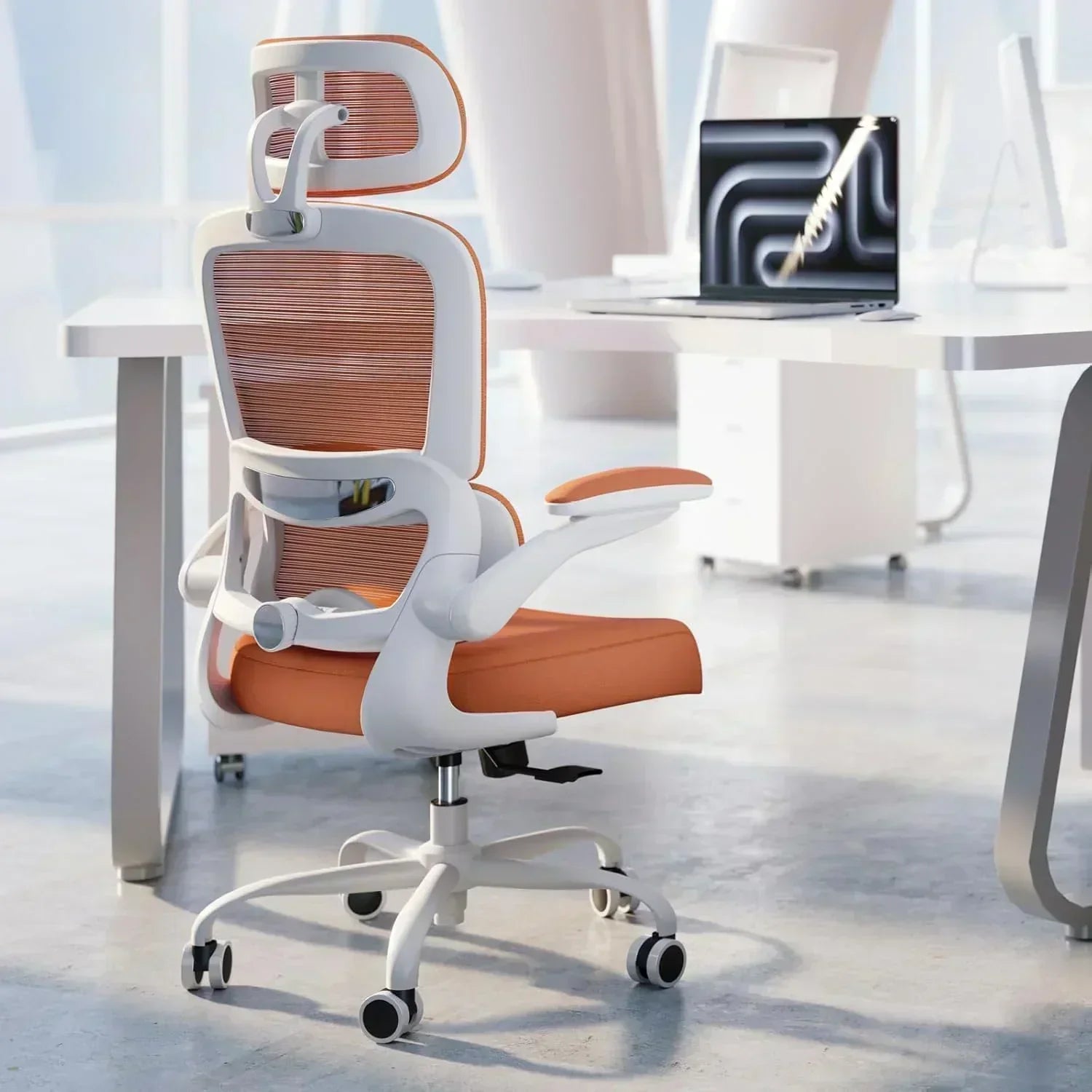 Office Chair Ergonomic Desk Chair 330 lbs Home Mesh Desk Chair Comfortable Gaming Chair