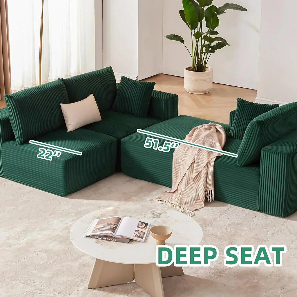 108 inch sectional sofa cloud sectional sofa with deep seat modern sectional L shaped sofa