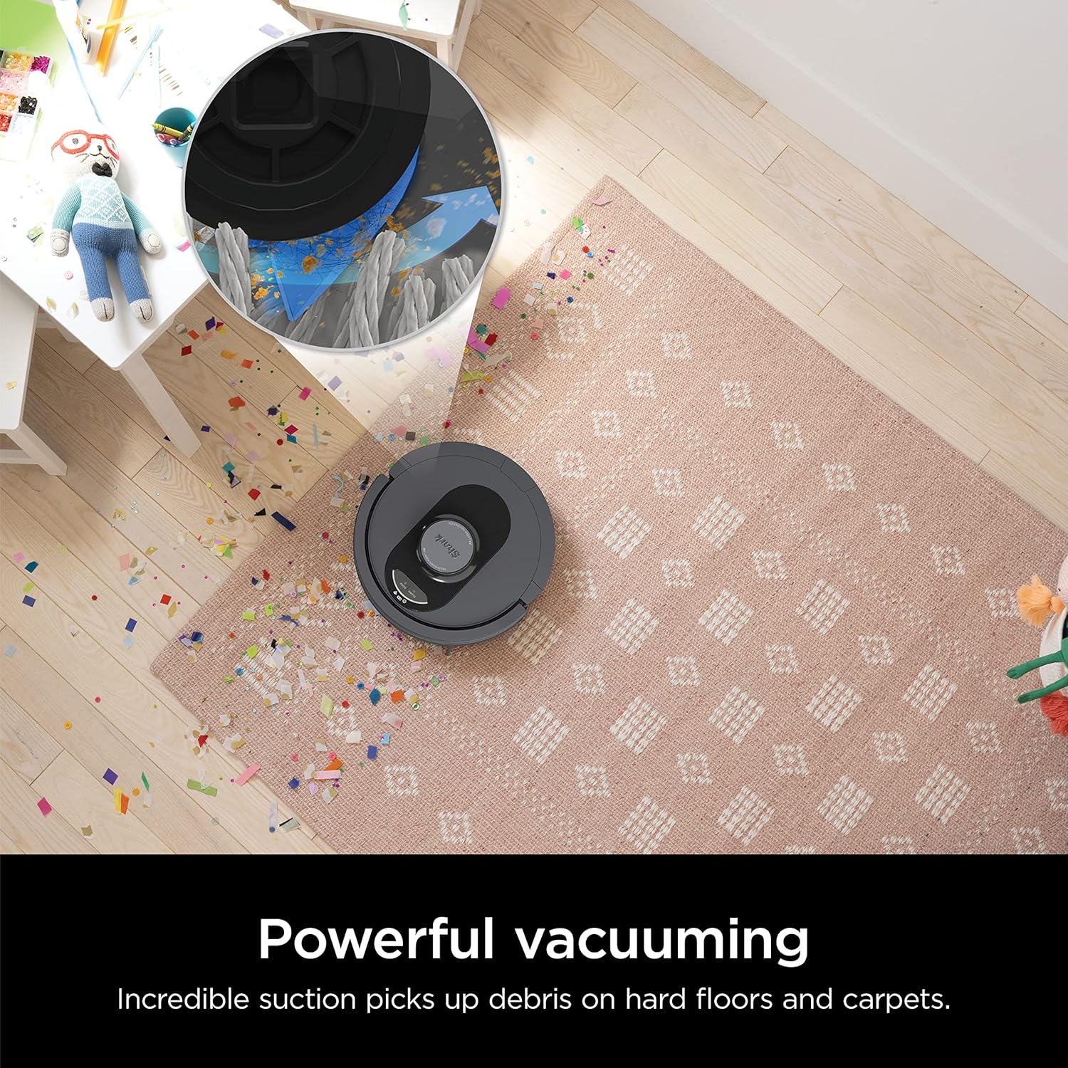 Robotic vacuum cleaner Voice Control Robot Vacuum with Matrix Clean Navigation Home Mapping