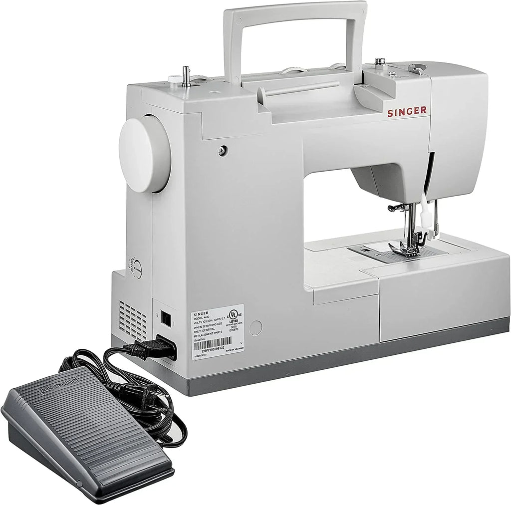 Heavy-Duty 4423 High-Speed Sewing Machine Includes Accessory Kit 97 Stitches One-Step Buttonhole