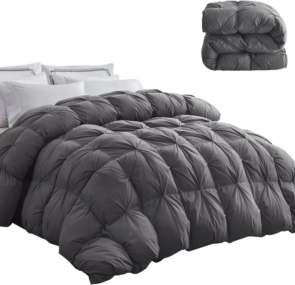 Premium Down Comforter 3D Baffle Box Design