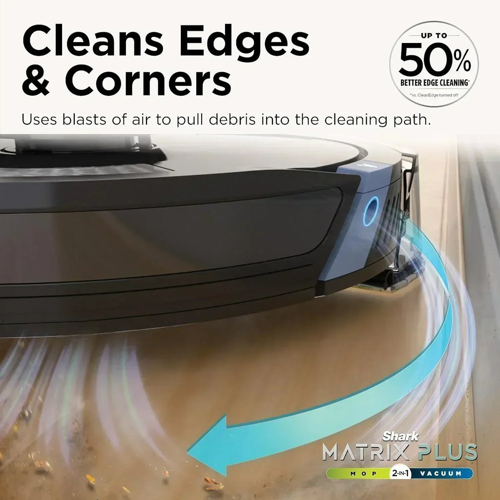 Robotic vacuum cleaner Voice Control Robot Vacuum with Matrix Clean Navigation Home Mapping