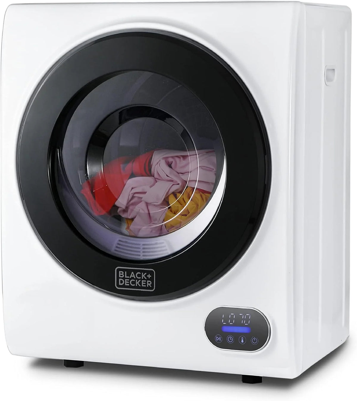 BLACK+DECKER BCED37 Compact Dryer for Standard Wall Outlet