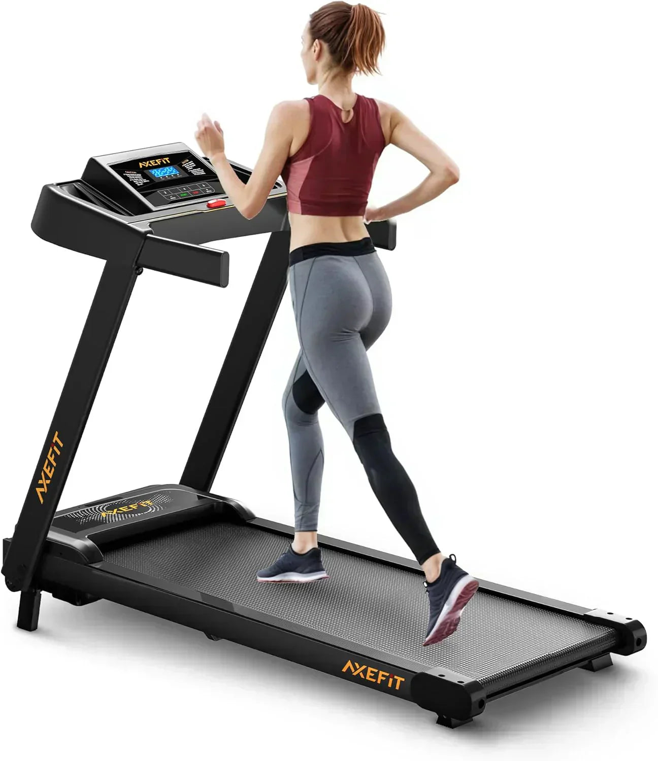 2.5 HP Portable Treadmill with Inclined Walking Pad Panel and Remote 4-in-1 Walking Treadmill