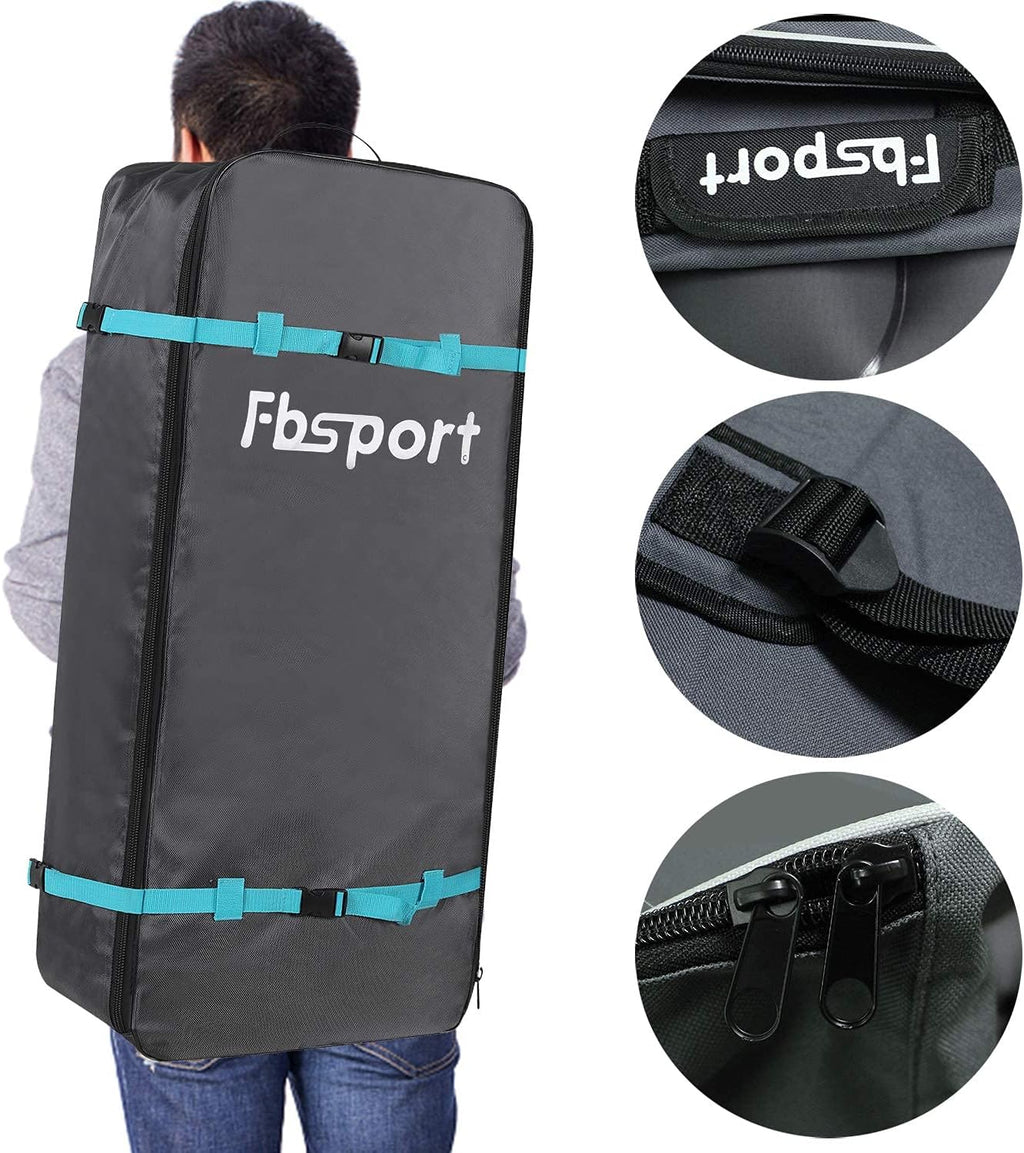 FBSPORT 11' Premium Stand Up Paddle Board Yoga Board with Durable SUP Accessories Carry Bag