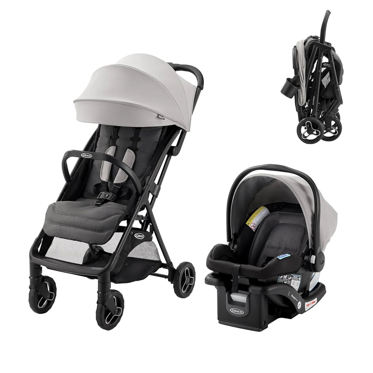 Graco Modes Pramette Travel System 3in1 Modular Car Seat Stroller Combo Infant Car Seat Carrier