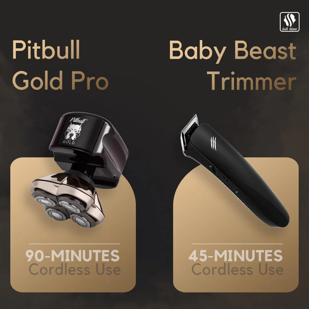 Pitbull Gold PRO Electric Head and Face Shaver