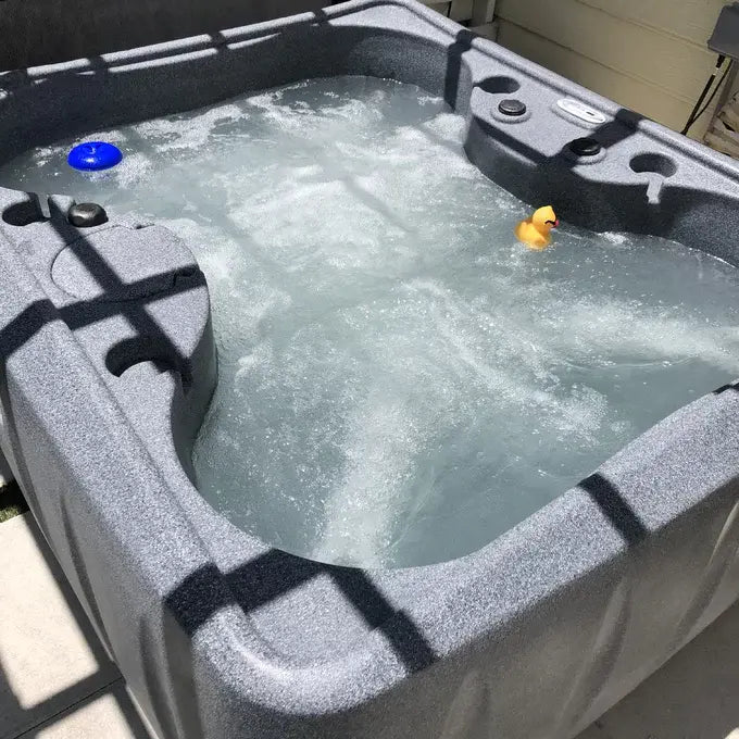 Aquarest Spas Powered By Jacuzzi Pumps 4 Person 12 Jet Rectangular Plug And Play Hot Tub