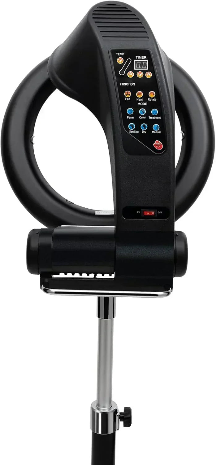 Hair Dryer 1200W Hair Salon Color Processor Dryer with Infrared Technology 360 Efficient Heating