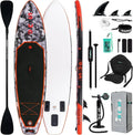 FunWater Inflatable Stand Up Paddle Board Premium SUP Paddle Accessories EVA Deck