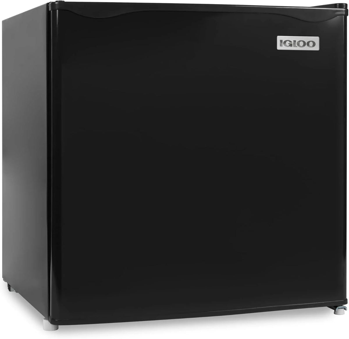 Igloo 3.2 Cu.Ft. Mini Fridge with Freezer - Single Door Compact Refrigerator with Glass Shelves for Homes