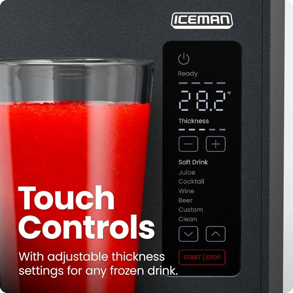 Iceman Slush-Ease Smoothie Maker Frozen Drink Maker 5 presets custom options easy dispensing wand