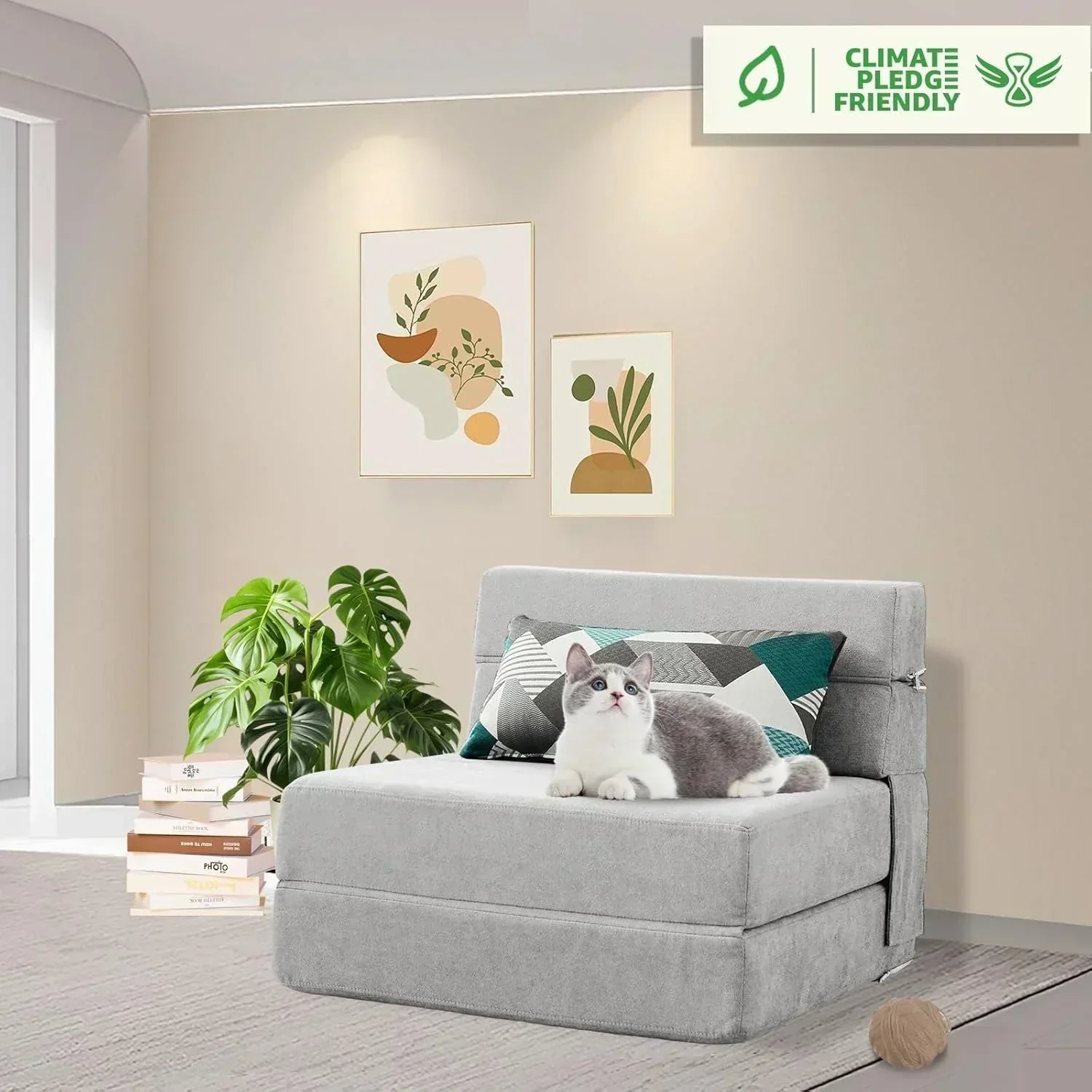 60 inch pull out sofa bed memory foam sofa with 2 pillows futon bed guest bed and pull out sofa