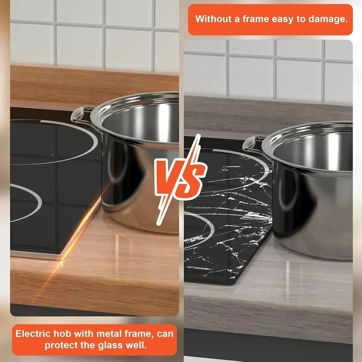 Electric Cooktop 30 Inch - 5 Burners Built-in Ceramic Cooktop 30 Electric Stove Top