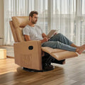 Sweet and crisp rocking chair 360 degree rotating recliner with sliding function