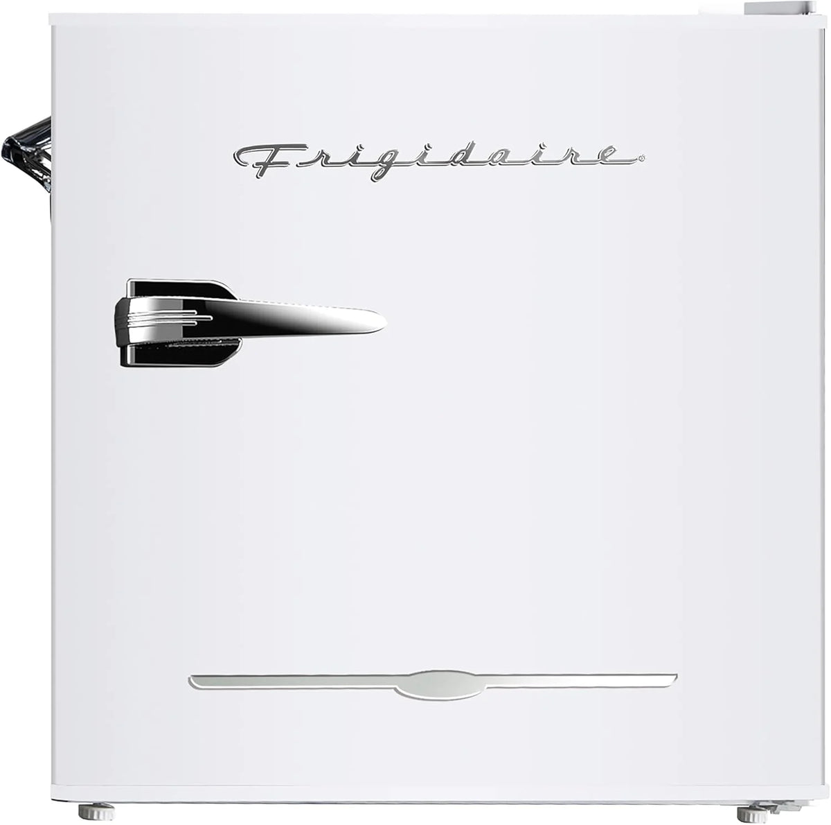 Frigidaire EFR176 Retro Compact Fridge with Chiller Mini Refrigerator with Built-in Bottle Opener for Office, Bedroom, Dorm Room or Cabin, 1.6 cu ft 16 D x 18 W x 18.5 H, Moonlight