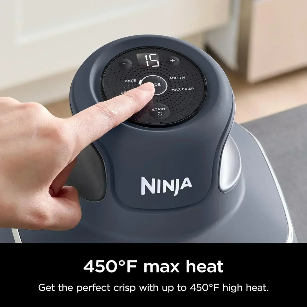 Ninja Crispi 4 in 1 Portable Glass Air Fryer Cooking System 4QT 6 Cup TempWare Glass Containers