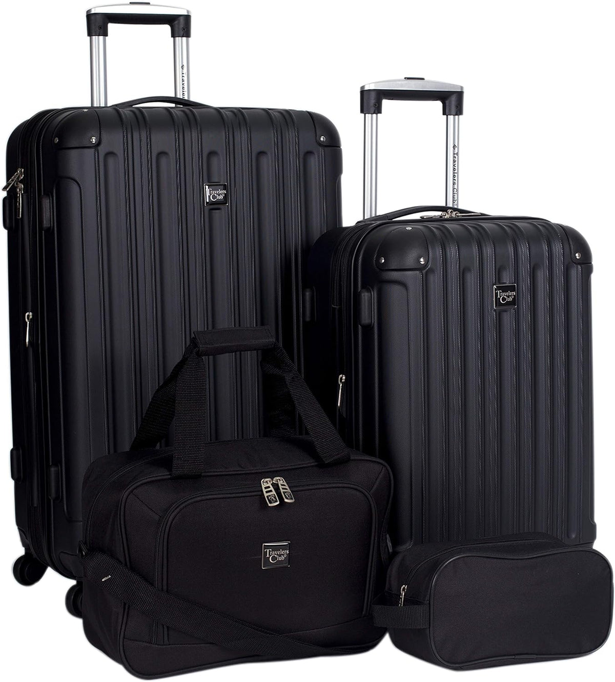 Hardside Travel Luggage Lilac Set of 4