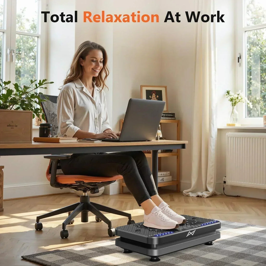 AXV Vibration Plate Fitness Platform Trainer Suitable for men and women to lose weight