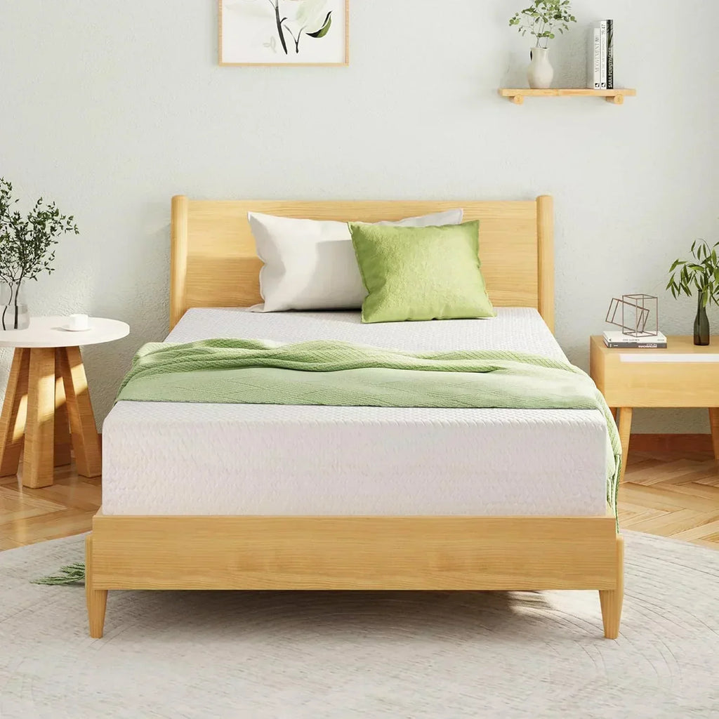 8-inch double mattress with memory foam for medium firm support