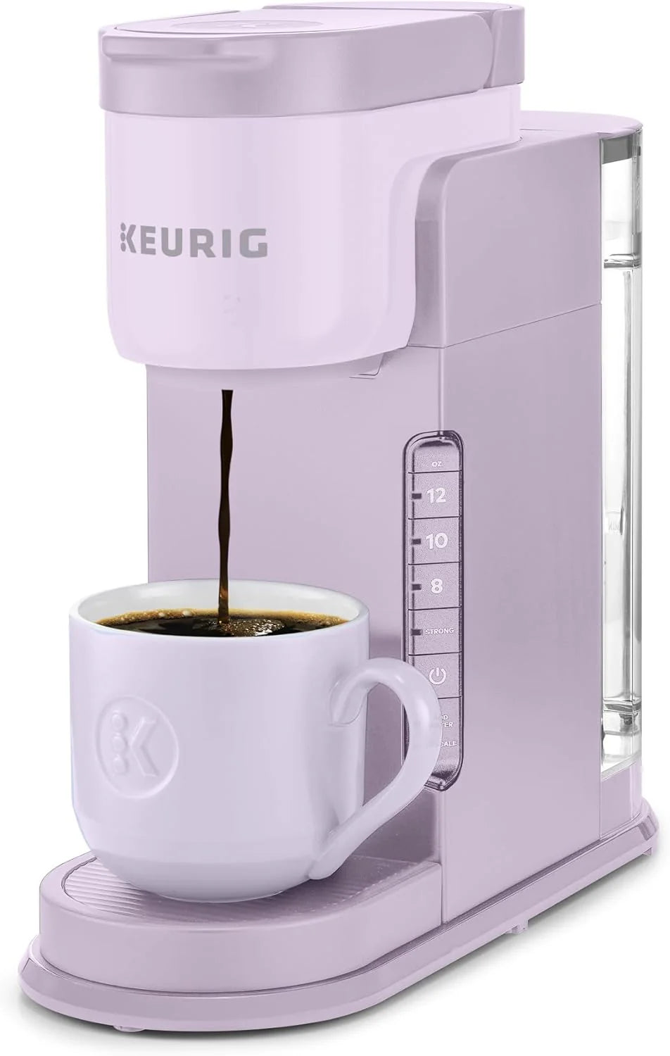 Keurig K-Express Single Serve K-Cup Pod Coffee Maker, 3 Brew Sizes, Strong Button Feature, 42oz Removable Reservoir, Black