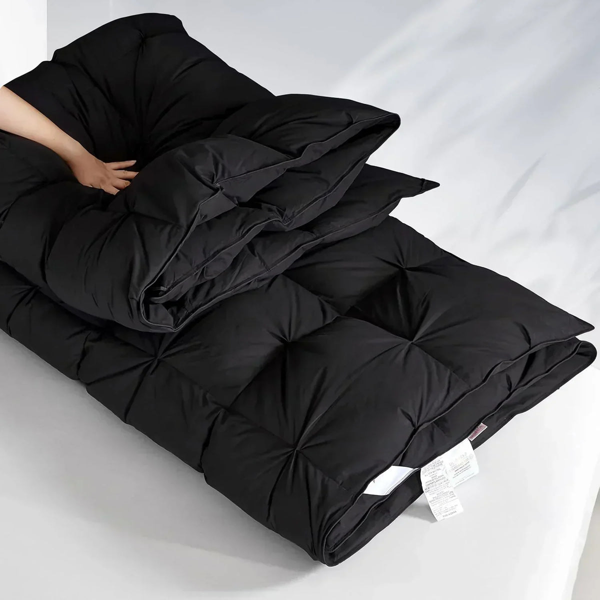 Premium Down Comforter 3D Baffle Box Design