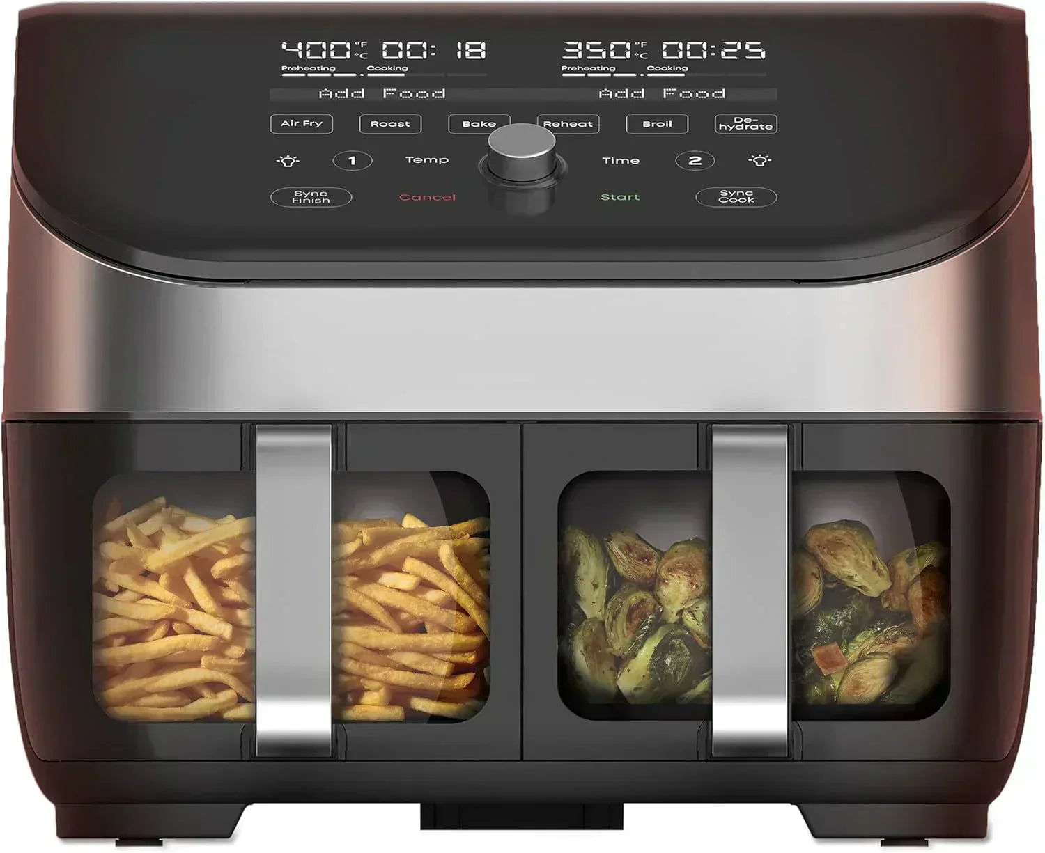 Instant Pot Vortex Plus 6QT Air Fryer with Odor Removal Technology 6-in-1 Function