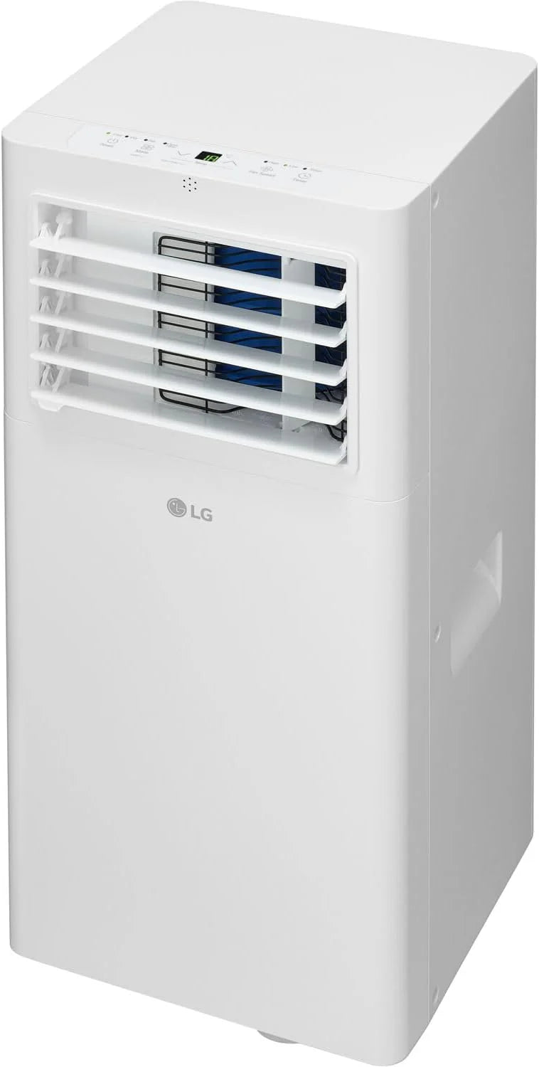 LG 8,350 BTU (DOE) / 12,000 BTU (ASHRAE) Smart Portable Air Conditioner, Cools 350 Sq.Ft. (14' x 25' room size),Smartphone & Voice Control works with LG ThinQ, Amazon Alexa and Hey Google, 115V