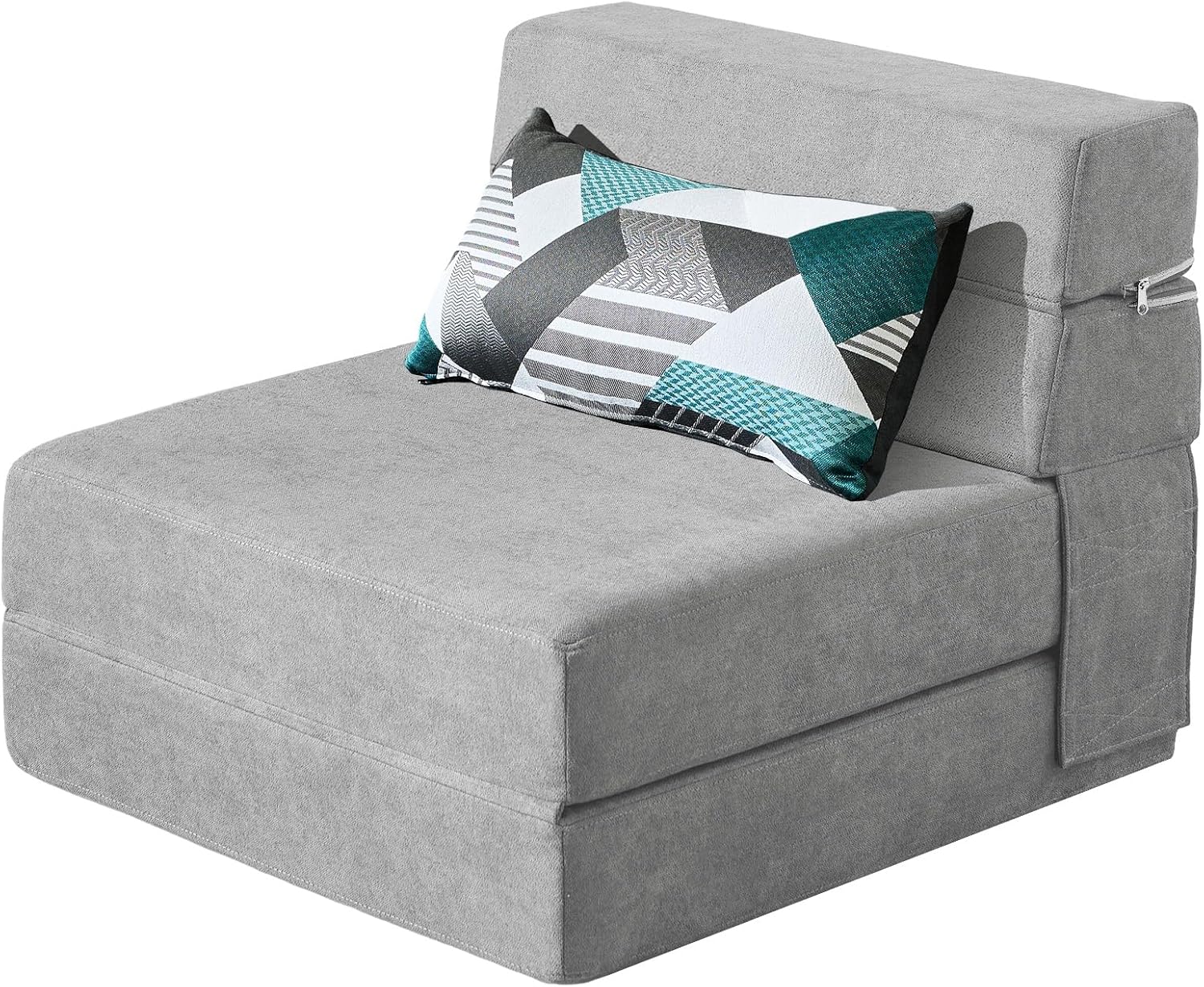 60 inch pull out sofa bed memory foam sofa with 2 pillows futon bed guest bed and pull out sofa