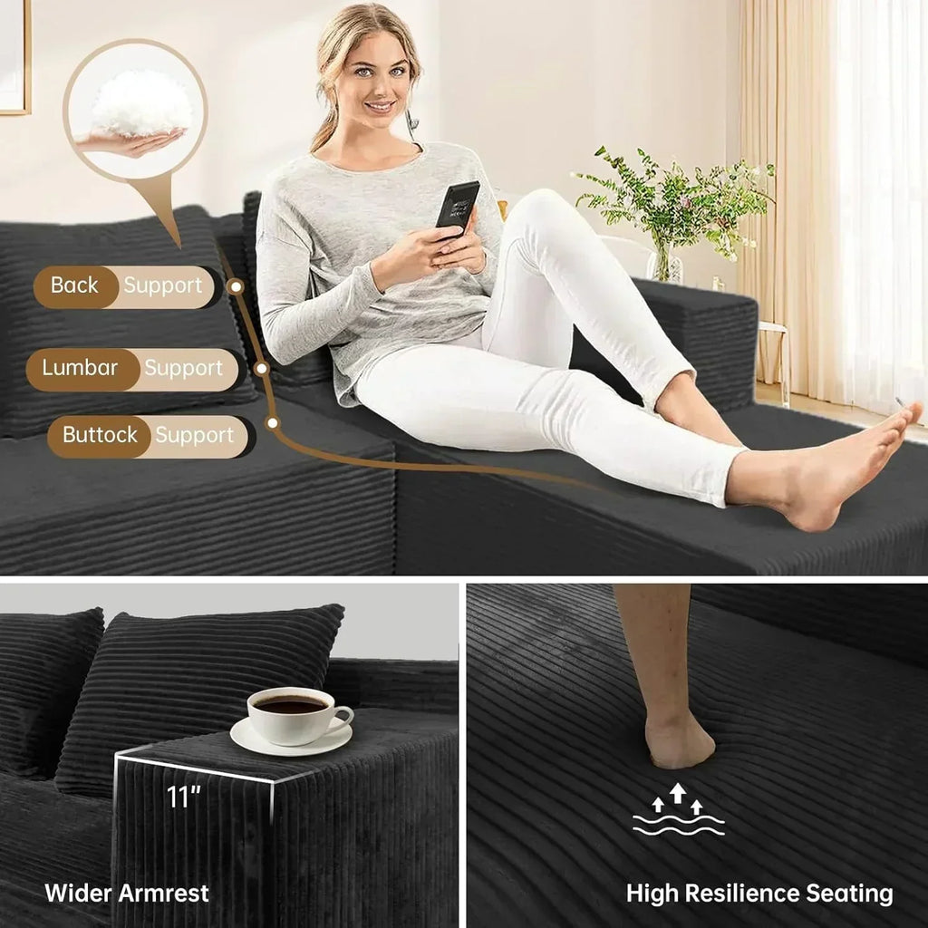 60 inch pull out sofa bed memory foam sofa with 2 pillows futon bed guest bed and pull out sofa