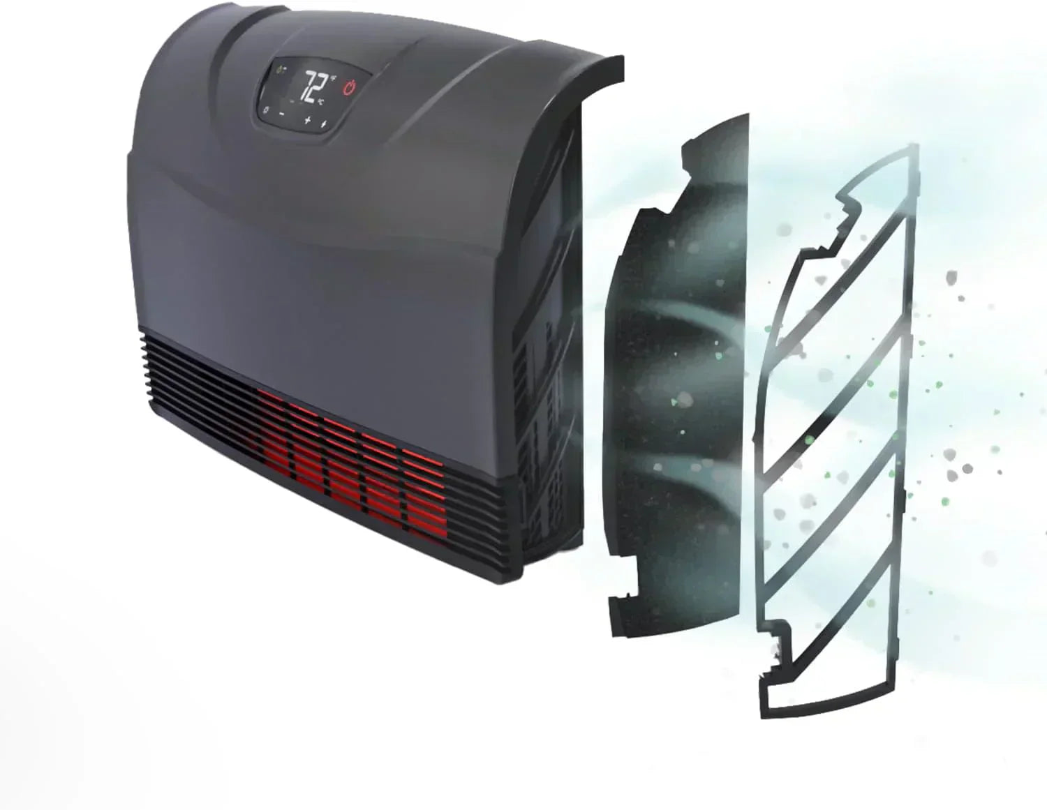 HS-1500-PHX-WIFI Infrared Heater Wifi Wall Mounted