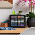 IRIS USA Screw Tool Organizer Small Parts Cabinet Chest Storage Drawers Organization Toolbox