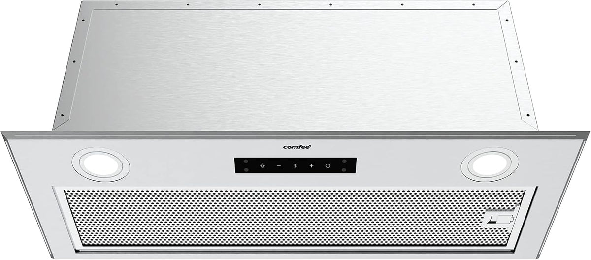 Comfee 30 Under Cabinet Ducted/Ductless Convertible Slim Vent Durable Stainless Steel Kitchen Reusable Filter