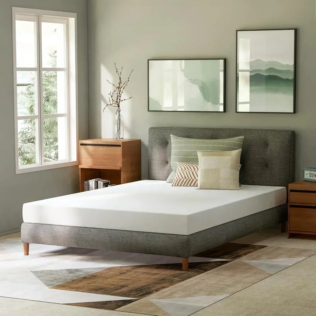 GAESTE 8-inch Fully Cooling Gel Memory Foam Mattress Mattress-in-a-Box