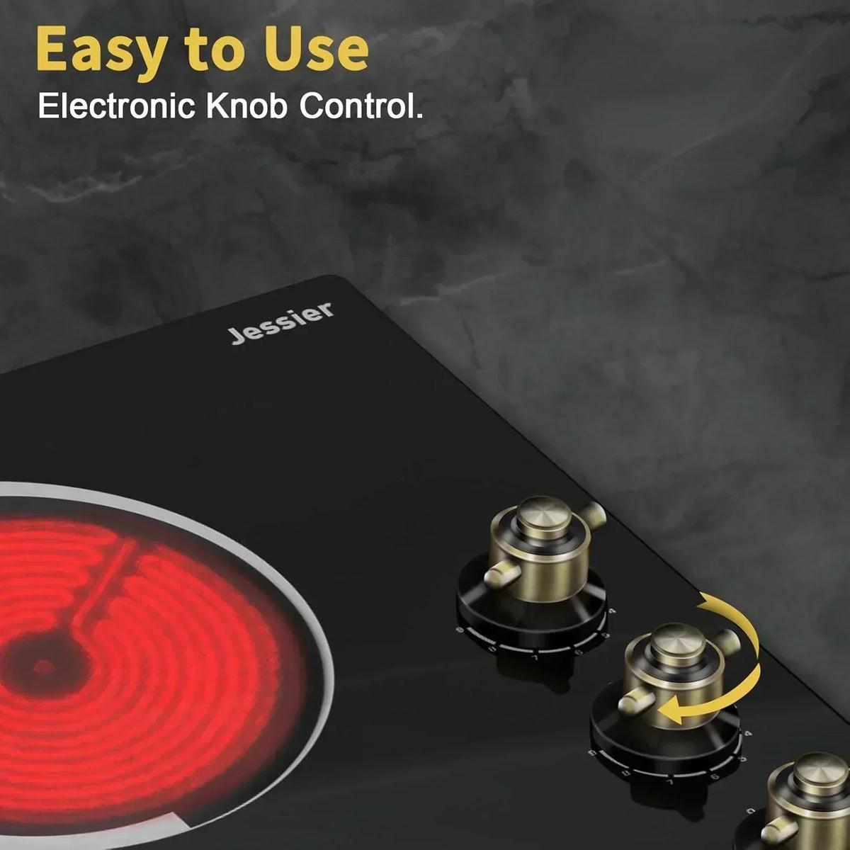 Electric Cooktop 30 Inch - 5 Burners Built-in Ceramic Cooktop 30 Electric Stove Top