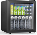 Electactic Mini Fridge 130 Can Beverage Refrigerator Cooler 3.2 Cu.Ft Drink Fridge
