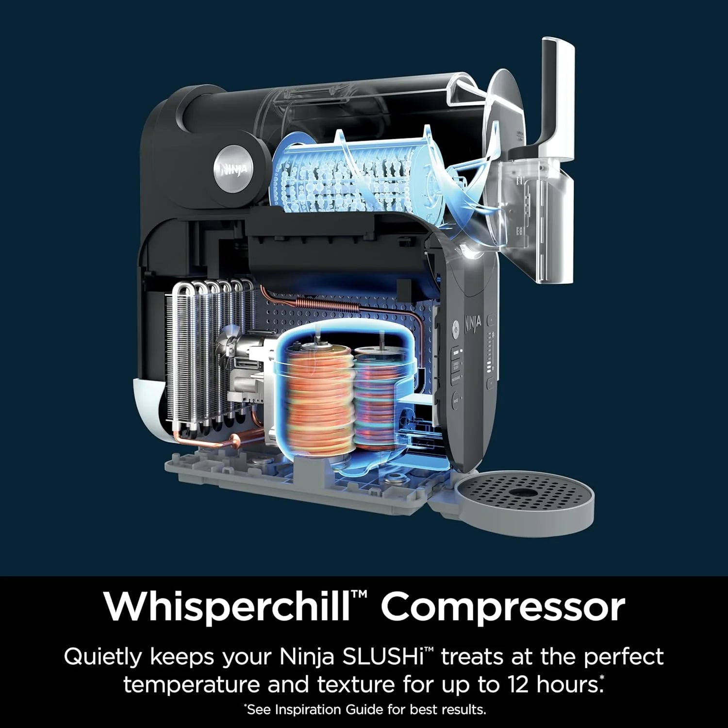 Ninja SLUSHi with RapidChill Technology, 88 oz. Frozen Drink & Slushie Machine, 5 Preset Programs, Margaritas, Frapp��s, and More