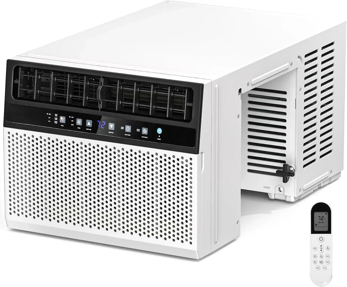 Antarctic Star 12,000 BTU U-Shaped Window Air Conditioner Unit Cools up to 550 Sq.Ft. with 6 Modes