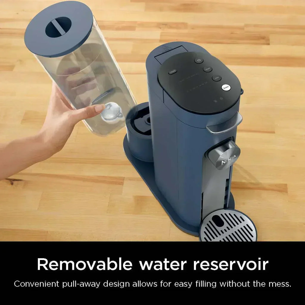 Ninja Pods Grounds Single-Serve Coffee Maker K-Cup Pod Compatible Brews Grounds Compact Design