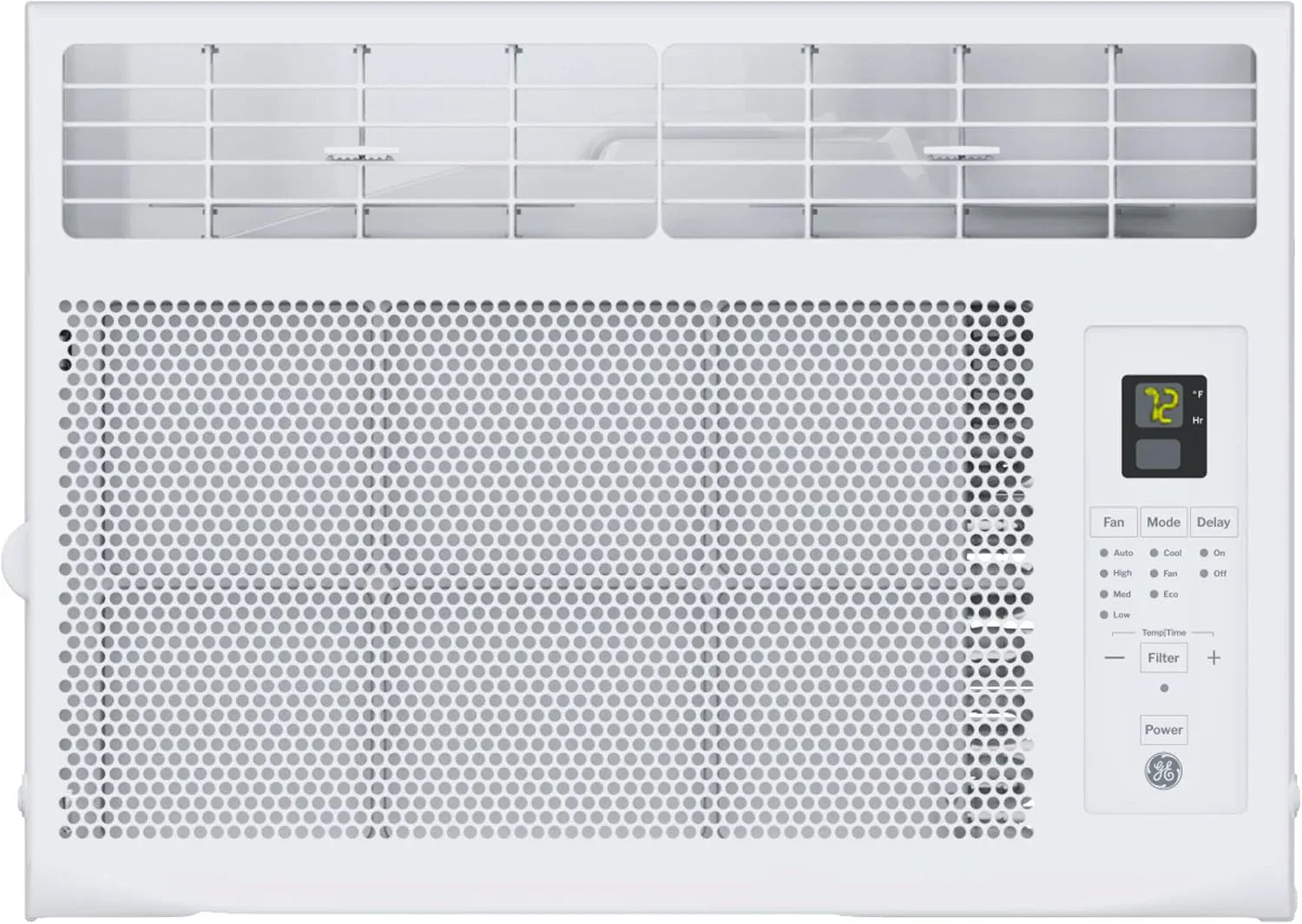 GE Window Air Conditioner Unit 5,000 BTU for Small Rooms up to 150 sq ft Manual Adjustable Fan