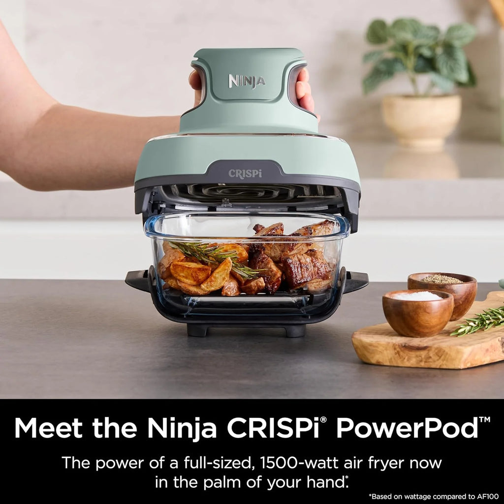 Ninja Crispi 4-in-1 Portable Glass Air Fryer Cooking System