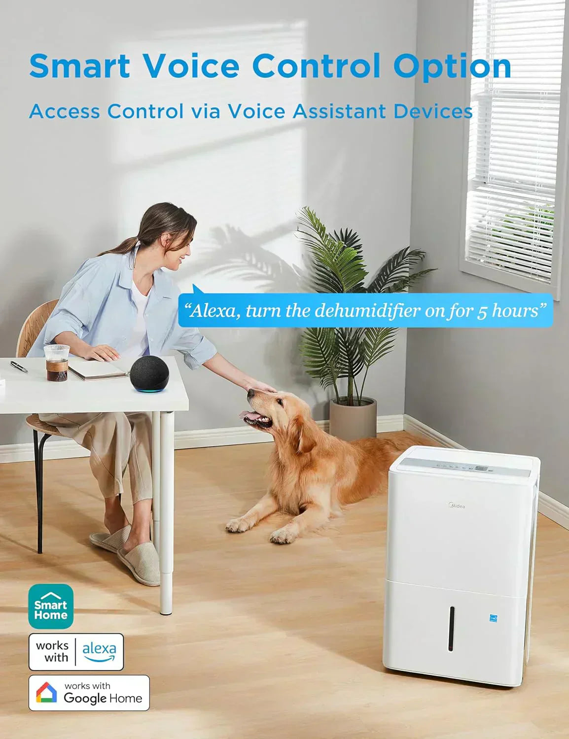 4,500 Sq. Ft.Dehumidifier for Basement Energy Star Certified With Reusable Air Filter 50 Pint