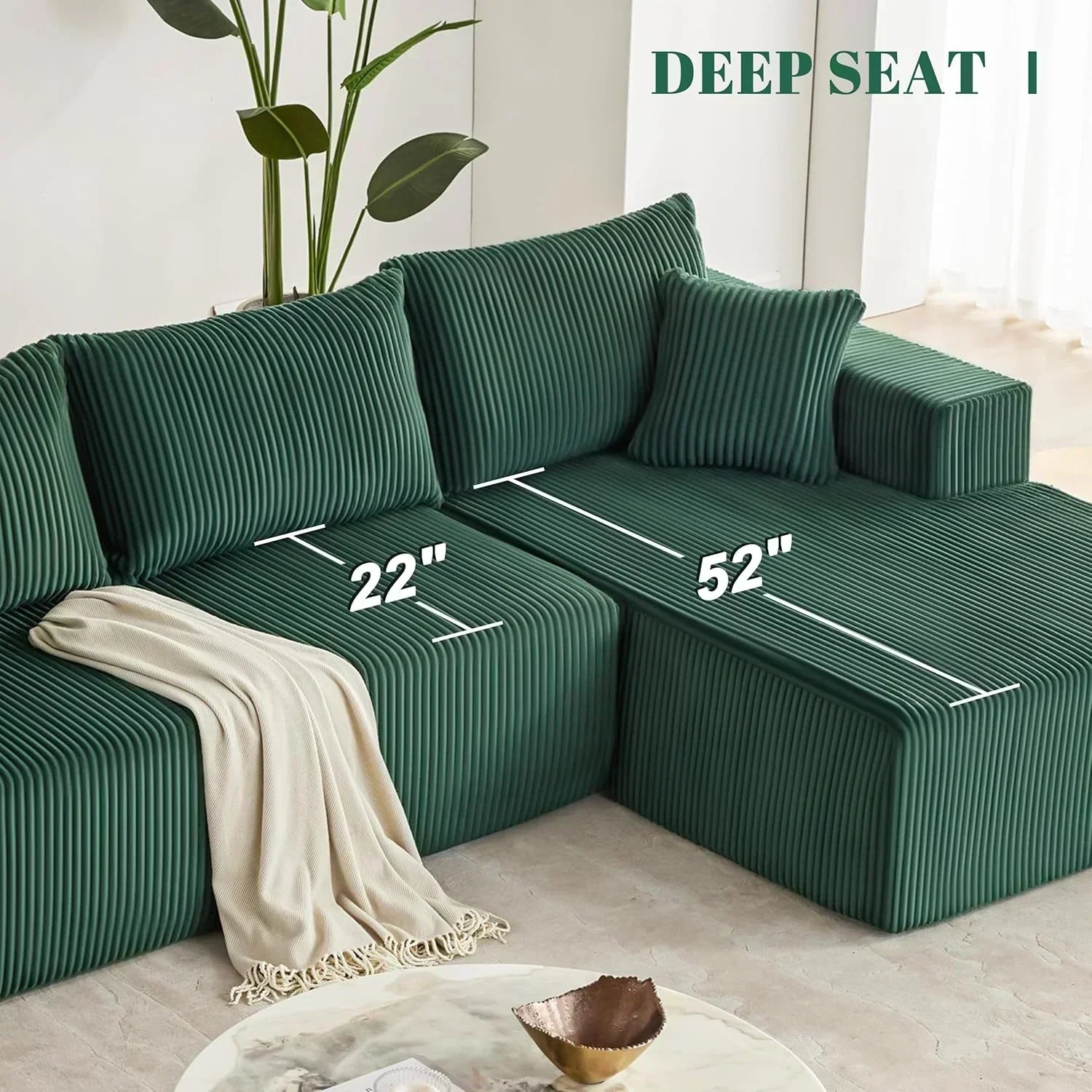 108 inch sectional sofa cloud sectional sofa with deep seat modern sectional L shaped sofa