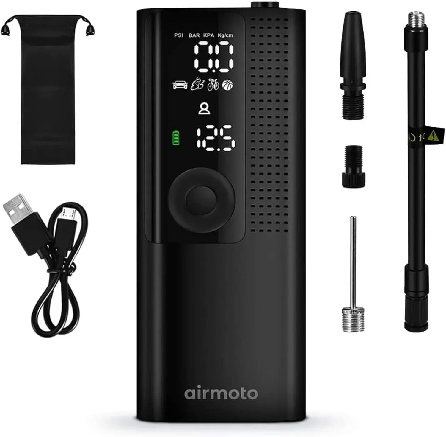 Power Kit Bundle Deal 2-Pack Tire Inflation Portable Air Compressor with Power Kit for Charging