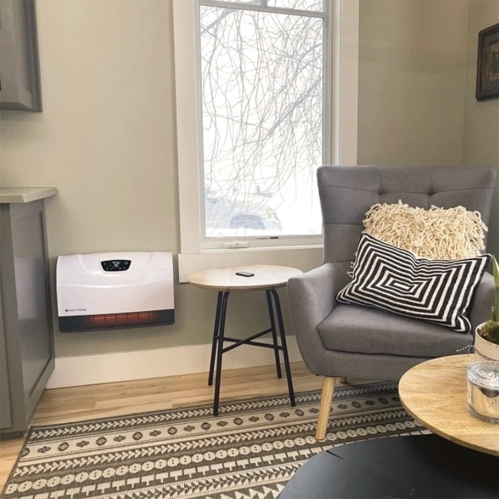 Heat Storm HS-1500-PHX-WIFI Infrared Heater, Wifi Wall Mounted