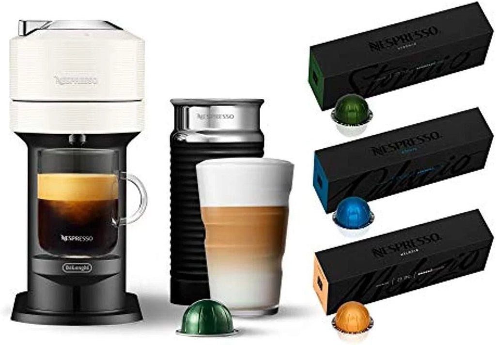 Nespresso Vertuo Next Coffee and Espresso Maker by De'Longhi, White
